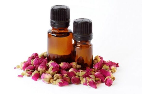 huile essentielle de rose pour le rajeunissement de la peau