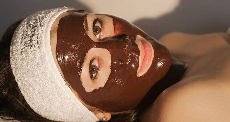 masque au cacao pour le rajeunissement de la peau