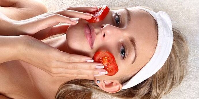tomates pour le rajeunissement de la peau